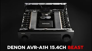 Denon Goes Beast Mode 154CH AVRA1H 8K Receiver  Details Revealed [upl. by Ydnirb552]