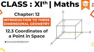 Coordinates of Point in Space  Ch 12  3D Geometry Class 11 Maths [upl. by Guenna]