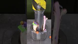 Compilation Of Best Candy Crushes With Hydraulic Press hydraulicpress crushing satisfying [upl. by Jelks]