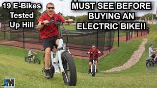 19 Different Ebikes Tested Uphill  See Which Ebike Has the most power [upl. by Paula]