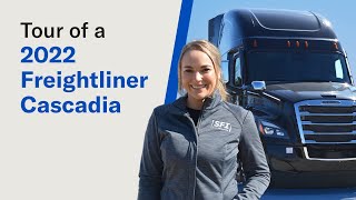 Tour of a 2022 Freightliner Cascadia [upl. by Notfol]