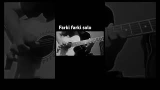 Farki farki timi bhane solo guitar cover acoustic guitar [upl. by Drawets19]