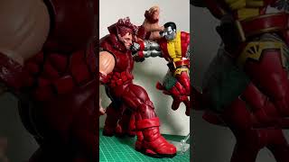 Juggernaut Vs Colossus xmen juggernaut colossus marvel marvellegends [upl. by Maise]