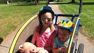 Family Bike Ride at Miquelon Lake Provincial Park [upl. by Margarethe]