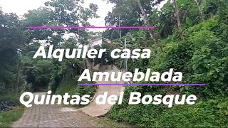 CASA EN ALQUILER AMUEBLADA EN QUINTAS DEL BOSQUE SEGUNDA ETAPA SAN SALVADOR [upl. by Gaudette]