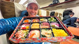 12 Course BENTO on Japan’s Bullet Train  World’s Best Railroad Food [upl. by Charlotte]