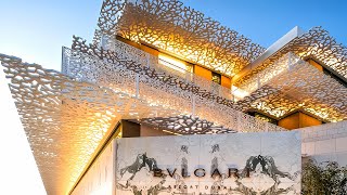 Bulgari Resort Dubai 5Star Luxury Hotel 5000 Junior Suite 4K Tour amp Vlog [upl. by Dibb]