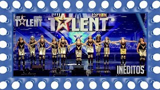 Una chica sorda baila con su equipo mientras siente la música  Inéditos  Got Talent España 2018 [upl. by Aylward]