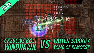 iRO Chaos  Crescive Bolt Windhawk VS Fallen Sakray  Tomb of Remorse 2024 [upl. by Cimbura]