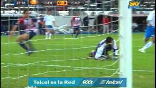 Chivas Guadalajara vs Cruz Azul 0 1 Apertura 2009 HQ jornada 17 SKY SPORTSwmv [upl. by Viehmann407]