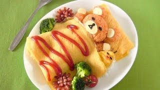 How to Make Rilakkuma Omurice Bento Idea Recipe  OCHIKERON  Create Eat Happy [upl. by Imogen192]