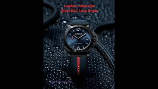 Panerai Luminor Quaranta Steel DLC Luna Rossa Pam1408 limited to 1500 piece pam01408 [upl. by Mairim]