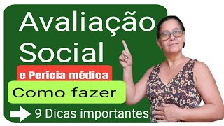 BPCLOAS Avaliação Social e perícia médica Social no INSS beneficios [upl. by Oidale]