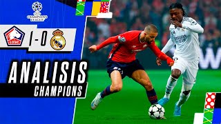 REAL MADRID vs LILLE 01  CHAMPIONS LEAGUE 2024  ANALISIS del PARTIDO [upl. by Shreve]