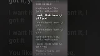 Ariana Grande 7 Rings lyrics [upl. by Galen]