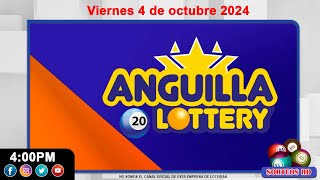 Anguilla Lottery en VIVO 📺  Viernes 4 de octubre 2024  400 PM [upl. by Asial]