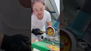 100 angle grinder cutting disc same as video part 1 [upl. by Wernda]