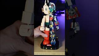 ASTRO BOY light up brick set Easy build with numbered bags astroboy unboxing lego legobuild [upl. by Llenreb]