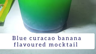 shorts Blue curacao mocktail Blue curacao drink [upl. by Allegna]