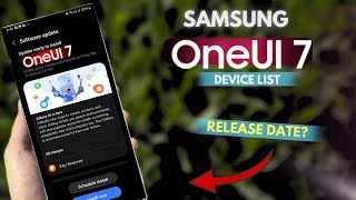 Samsung One UI 7 Supported Devices Key Features and Expected Release Date [upl. by Hultin]