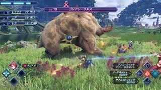 Xenoblade Chronicles 2 battle footage [upl. by Ahsikin]