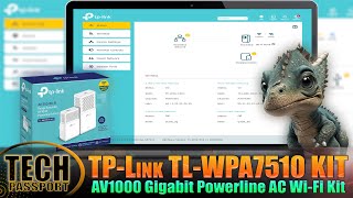 🏠 Supercharge Your Home Network 💥 with TLWPA7510 KIT 🚀 Powerline AC WiFi Kit ⚡🎮👍 [upl. by Civ]