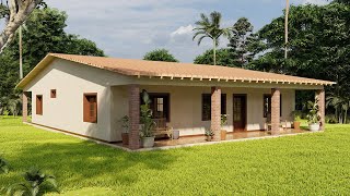 CASA CAMPESTRE DE 13 X 19 METROS [upl. by Nigem]