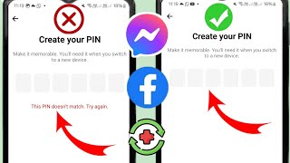 Come reimpostare il codice PIN di Messenger  aggiornamento 2024 [upl. by Vez]