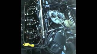 how to change a head gasket on a 92 cadillac sedan deville part 1 [upl. by Nosimaj164]