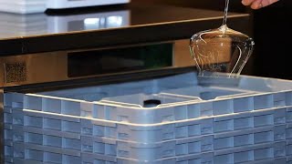 commercial undercounter dishwasher  glass washer [upl. by Adlemi]