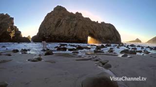 Photographing Keyhole Arch Big Sur  Timelapse  by Elizabeth Carmel [upl. by Columba]