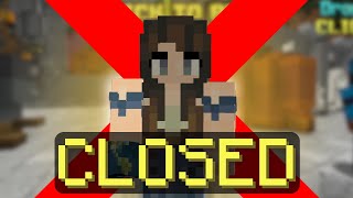 HYPIXEL SKYBLOCK IS CLOSED [upl. by Collbaith]