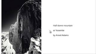 Ansel Adams the great landscape photographer [upl. by Yetnom]