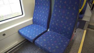 Sweden Stockholm train ride from Sundbyberg to Odenplan [upl. by Ltsyrk478]