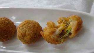 arancini  italian rice balls  hunger timeout by jemie devesh [upl. by Aneehsat819]