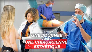 Une journée avec une chirurgienne esthétique [upl. by Eimorej650]