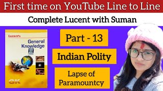 Lapse of Paramountcy  ch 9 polity Lucent  Lucent Gk in English  Lucent Gk polity [upl. by Ahsiuqram]