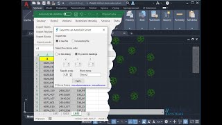 CADexcel  import souřadnic z Excelu do AutoCADu LT [upl. by Thetis135]