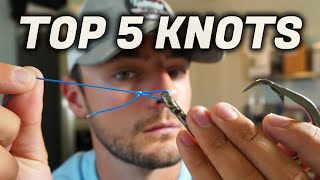 TOP 5 Knots You Should Know Beginners Guide to Fishing [upl. by Koeppel]