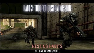 Halo 3 Trooper Custom Mission  Nesting Habits Gameplay [upl. by Mahalia]