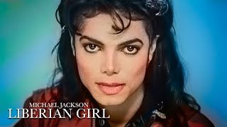 Michael Jackson  Liberian Girl  Music Video AI [upl. by Anit]