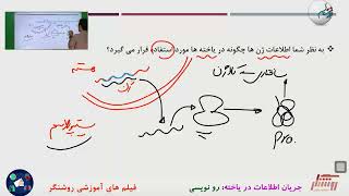 آموزش زیست شناسی 3 پایه دوازدهم رشته علوم تجربی فصل دوم گفتار1 جلسه 1 جریان اطلاعات در یاخته [upl. by Aimahs]