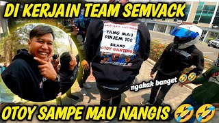 NGAKAK‼️ TEAM SEMVACK NGERJAIN OTOY SEHARIAN🤣🤣 [upl. by Ahser362]