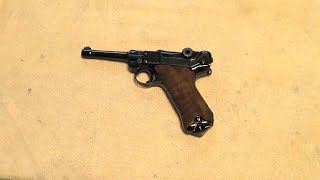 1918 WWI DWM P08 Luger 9mm [upl. by Aitnuahs]