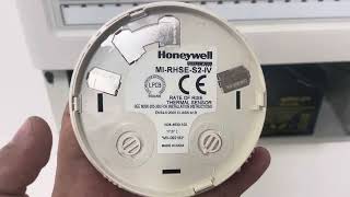 Addressing detecter MCP sounder fire alarm system Honeywell manually HMPSEI [upl. by Australia]