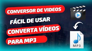 Como CONVERTER VÍDEO para MP3 pelo PC em 2024 [upl. by Brahear]