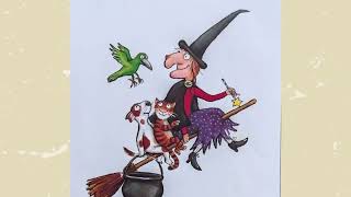 ROOM ON THE BROOM Halloween story for kids Read aloud [upl. by Zins]