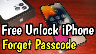 Free Unlock iPhone Forgot Passcode Without Data Loss  Reset iPhone Forgot Passcode [upl. by Conte862]