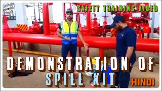 ⚠️HOW TO USE SPILL KIT📂🗑️SPILL KIT DEMO🗣️⚙️INDUSTRIAL SAFETY TRAINING VIDEO👷‍♂️🕵️SAFETY SAVES🎯 [upl. by Max]