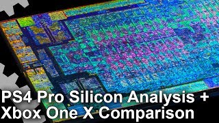 PS4 Pro vs Xbox One X Processors Compared Silicon Layout Analysis [upl. by Sheya308]